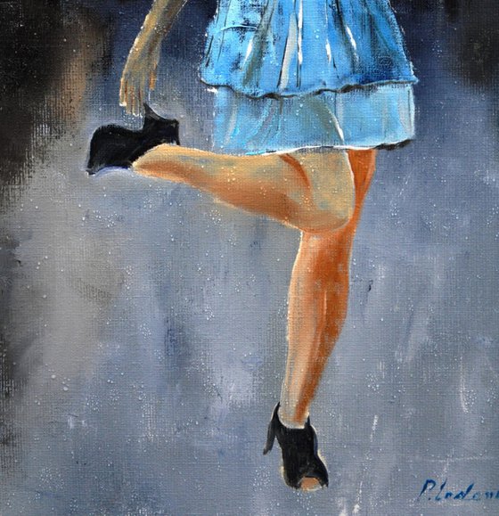 Those shoes,  what a pity i