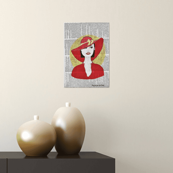 Lady in Red Hat