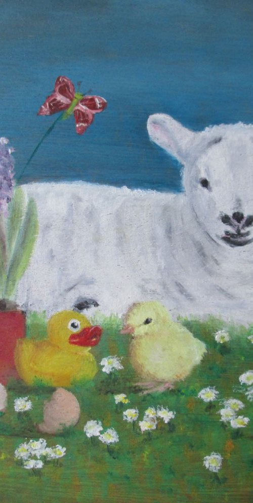 Little Lamb and Friends by MARJANSART