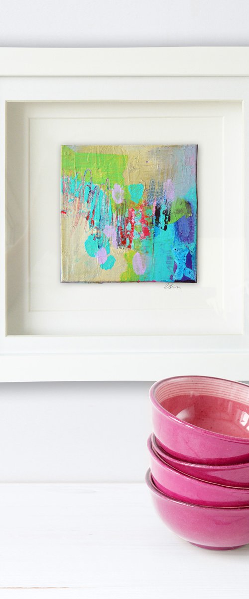 Mini original abstract #280 by Carolynne Coulson