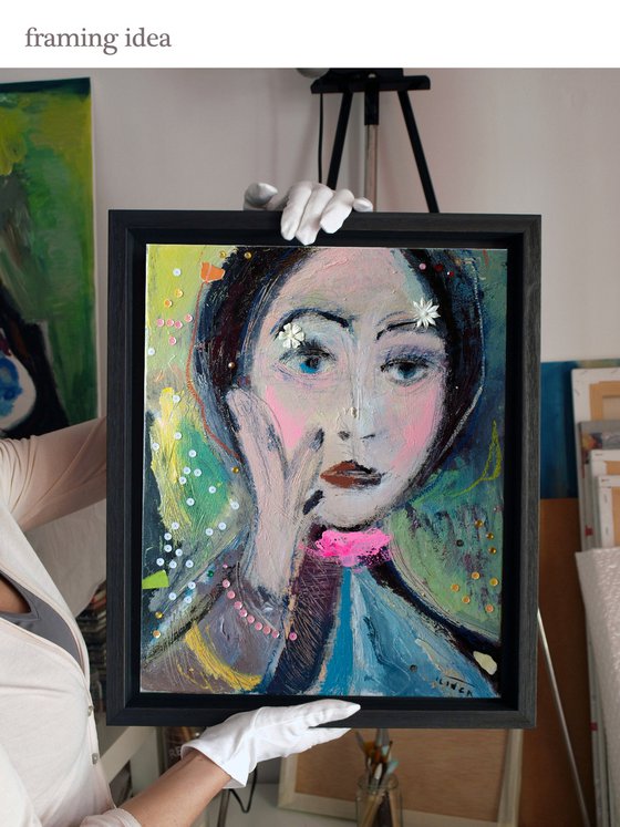 Tete de femme (L'une 62)