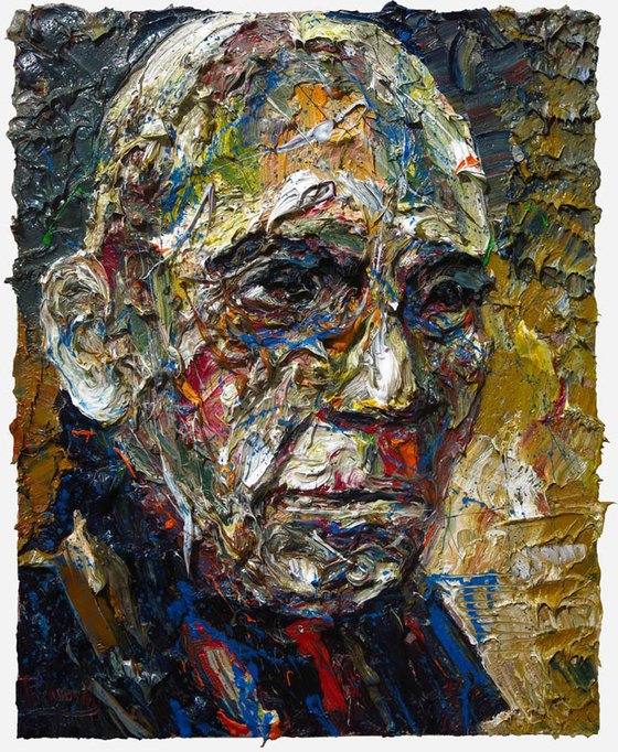 Original Oil Painting Portrait Impressionism