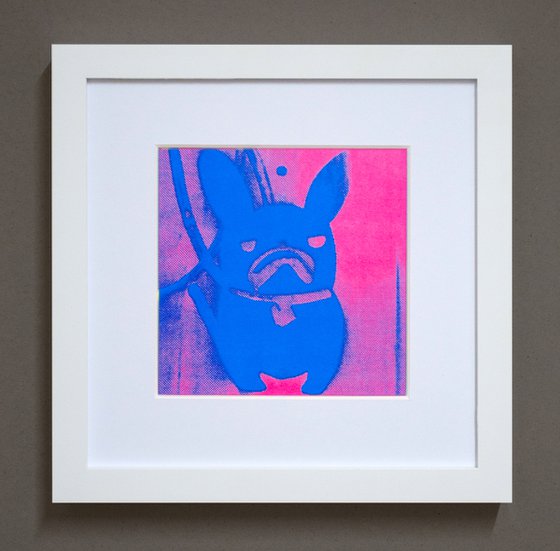 'Blueberry' French Bulldog (small framed artists proof)