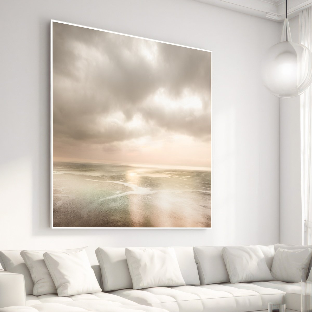 Impressionistic Photograph , And So The Sun Rose... By Lynne Douglas, 60 X 60, Artwork For Sale On Artfinder