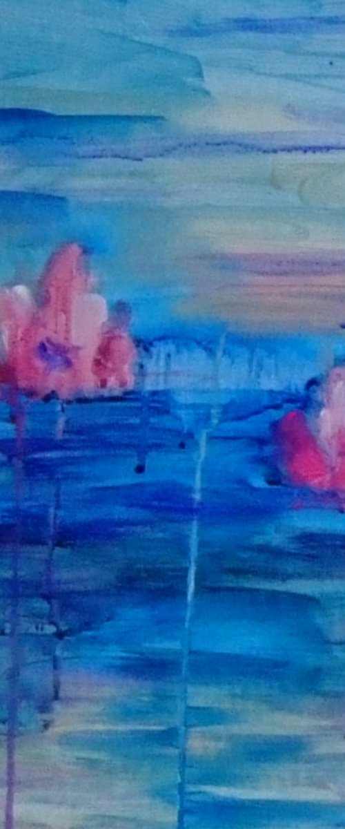 Soft Water Lilies by Marina Krylova