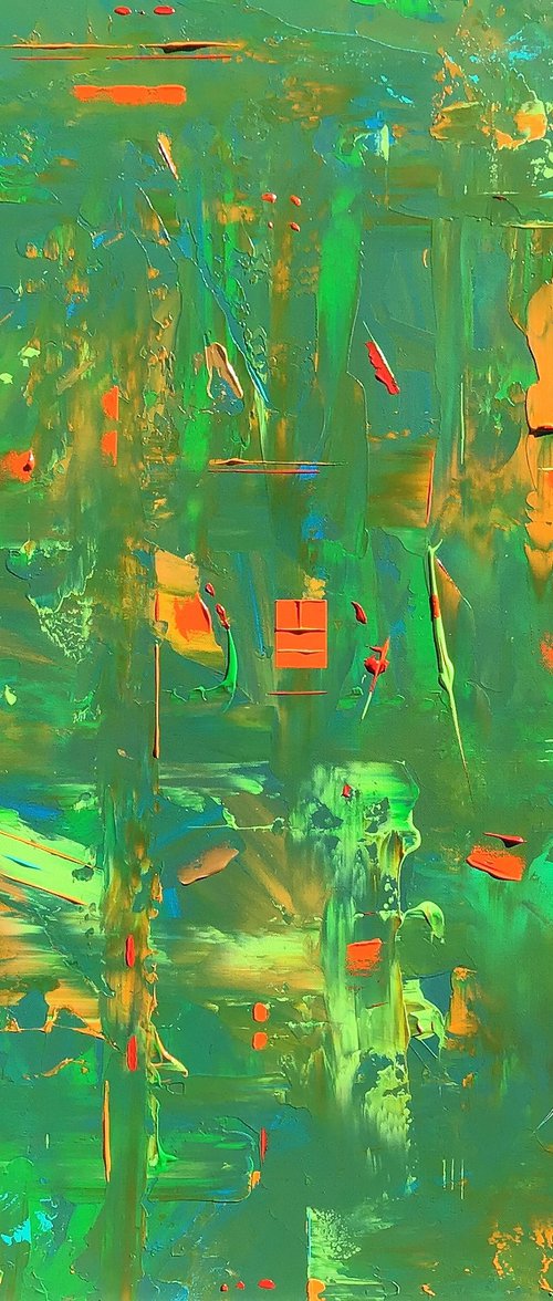 Vibrant Abstraction II by Robert Lynn