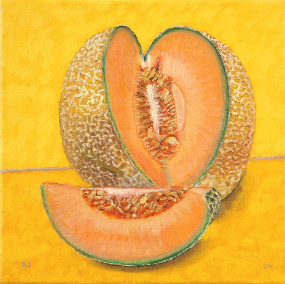 Sliced Melon by Richard Gibson