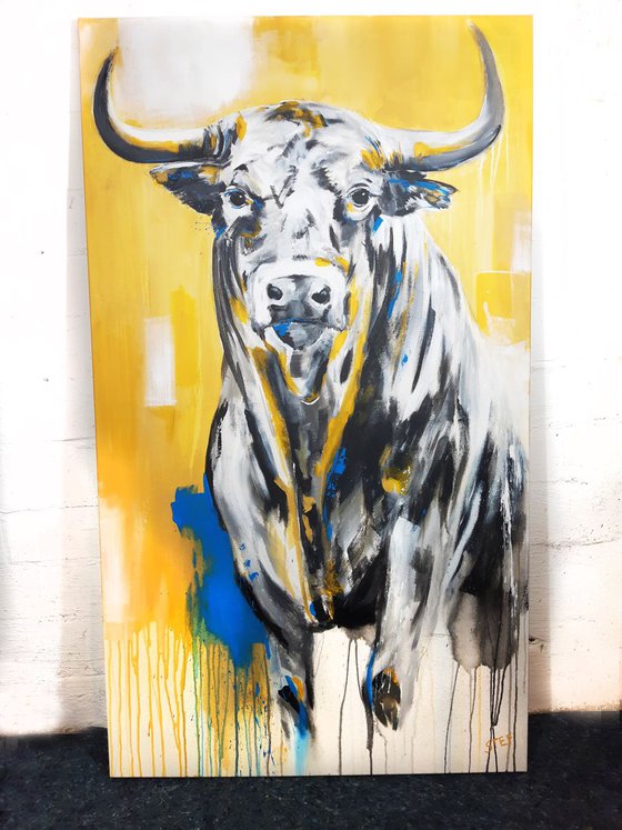 TAURUS #4 – Large Bull portrait