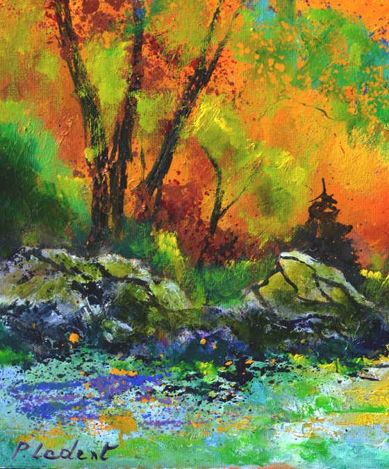 River in autumn