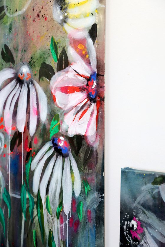 Abstract Floral- Bloom at your own pace