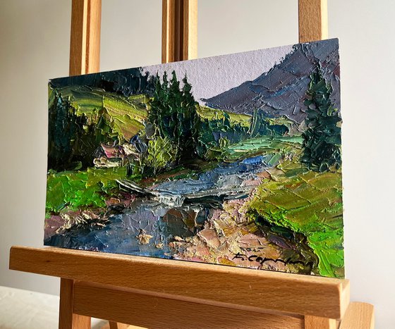 Houses in the Mountains