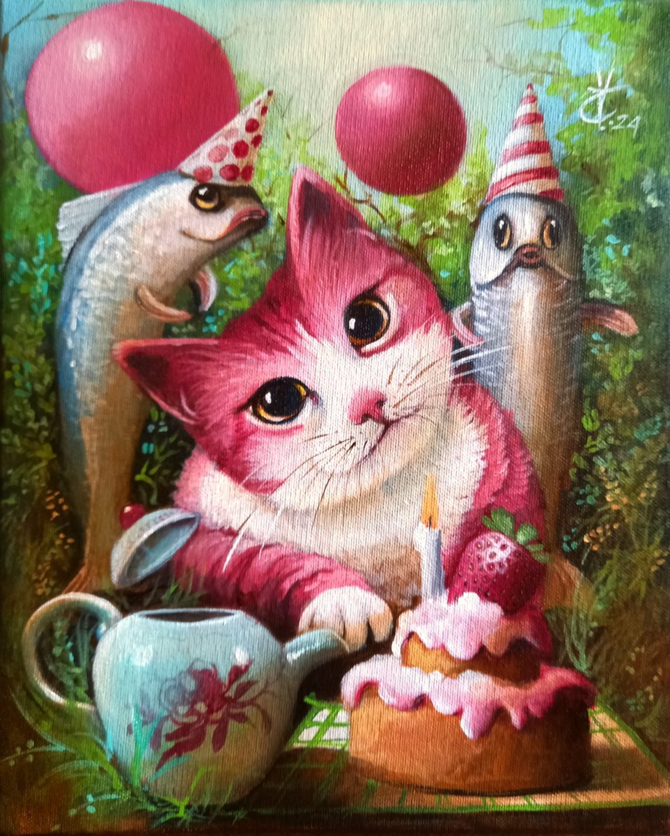 Birthday with Sardines by Valentina Toma