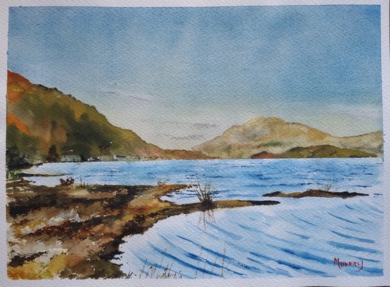 Loch Lomond, Luss, Trossachs Scottish Landscape Painting