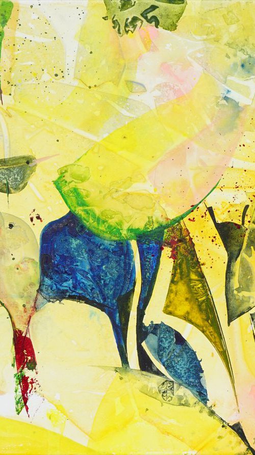 Chirping-24x18in/60x45cm by jelena b
