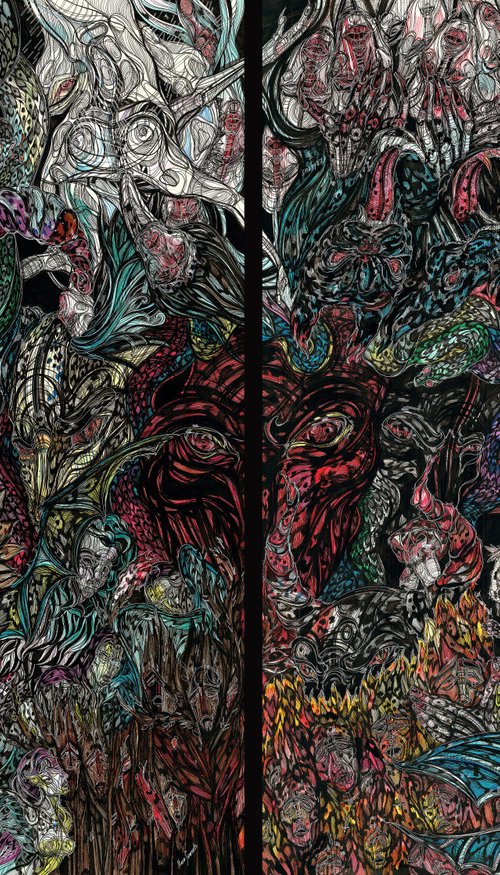 The Map of Hell by Maria Susarenko