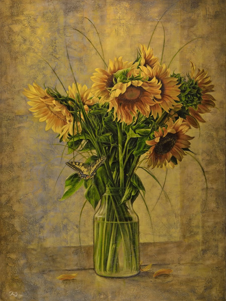 Sunflowers by Sergey Kuzmin