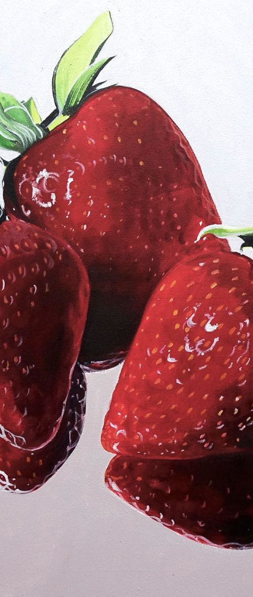 Strawberry Reflections by Joseph Lynch