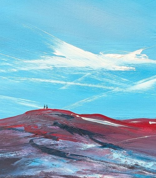 A Wintry Day in the Fells by Mel Graham