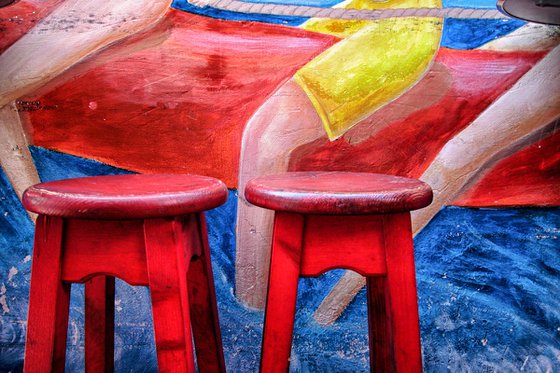 red seats