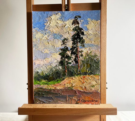 Sand Cliff by the River