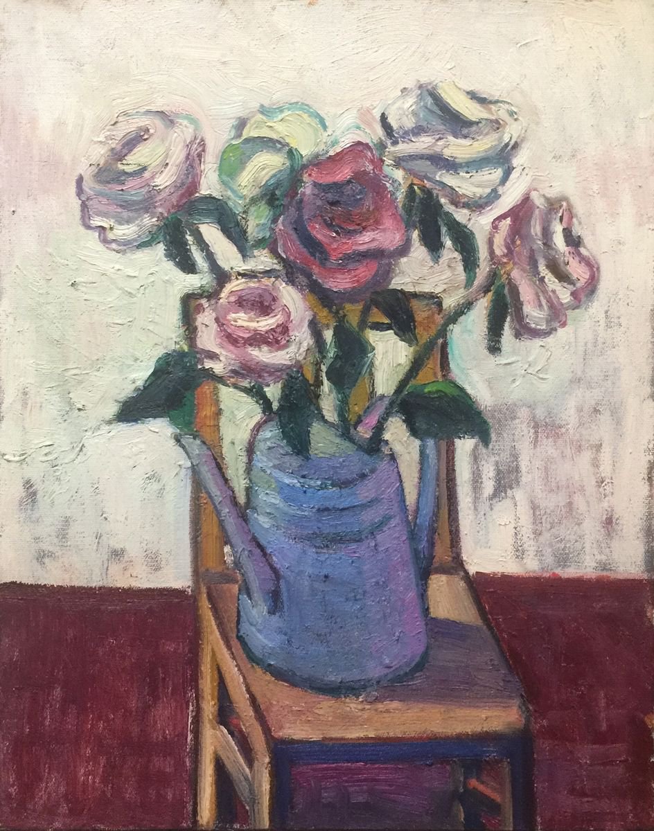 rose on the small stool by Felix