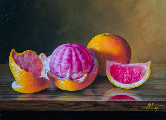 Still Life with Grapefruit