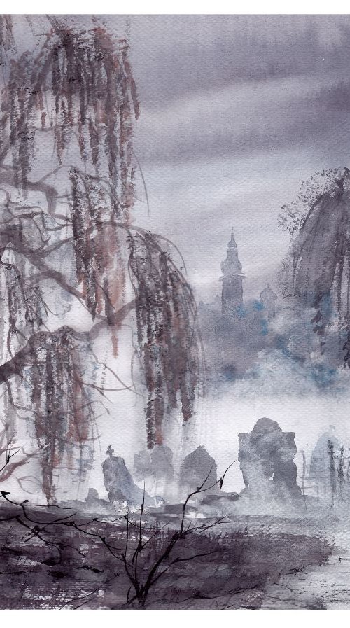 Weeping Willow by Yulia Schuster
