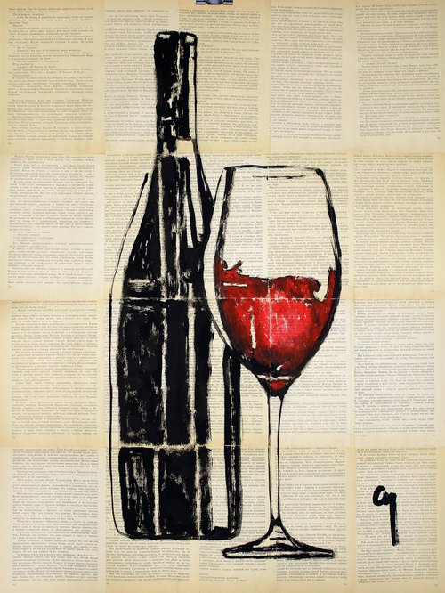 Red wine. by Marat Cherny