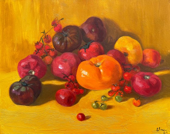 Still life with Tomatoes