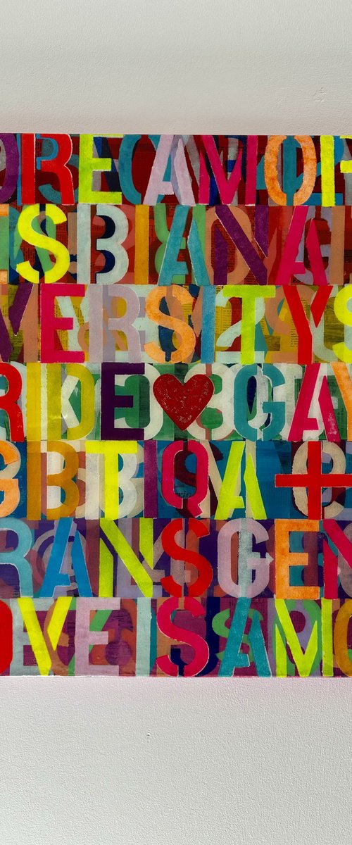 LOVE IS AMOR - More Love, More Pride by Hernan Reinoso
