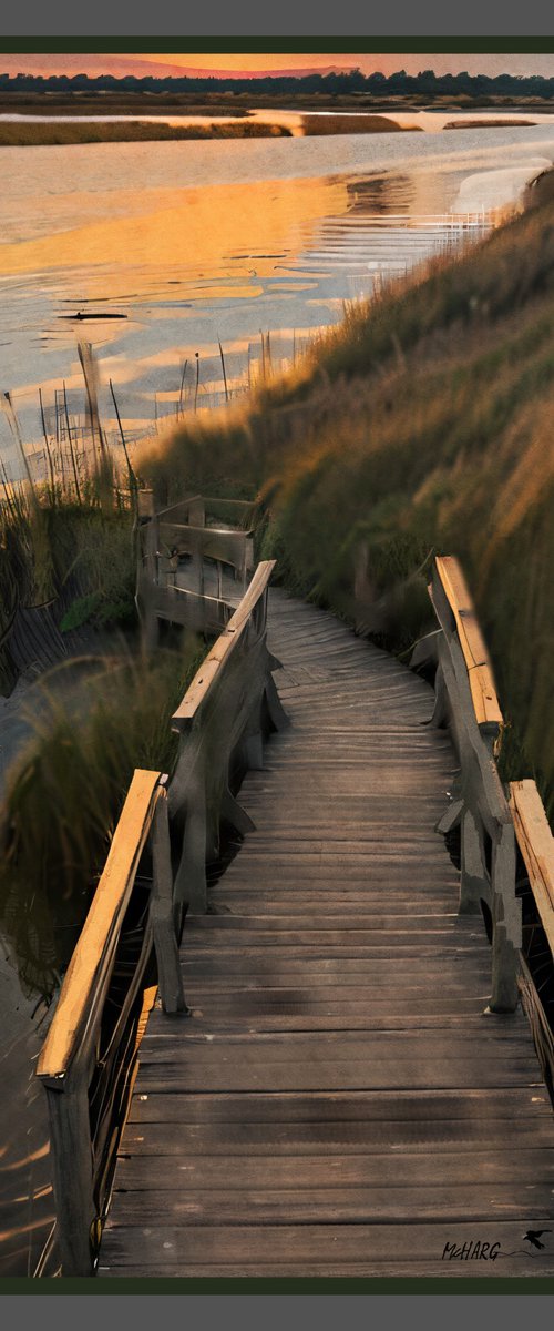 SUNSET STROLL by Joe McHarg