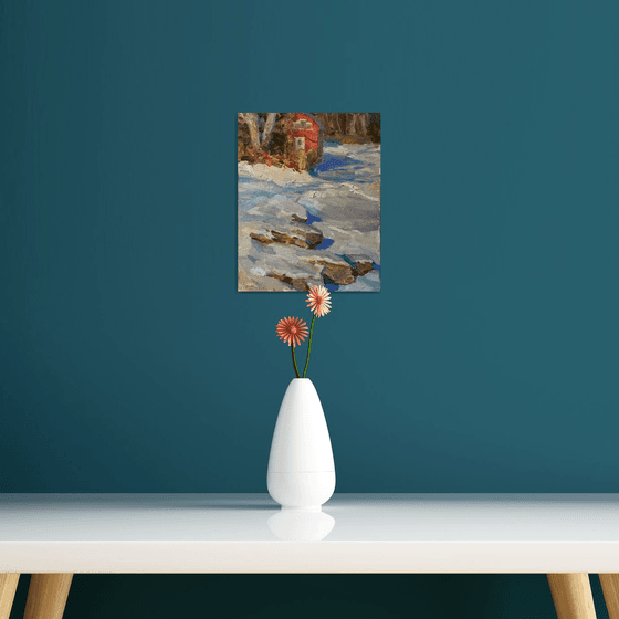 Cold Day near Weir Farm