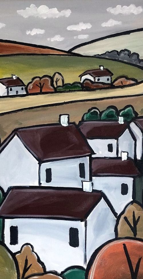 Trees And Houses by Aisha Haider