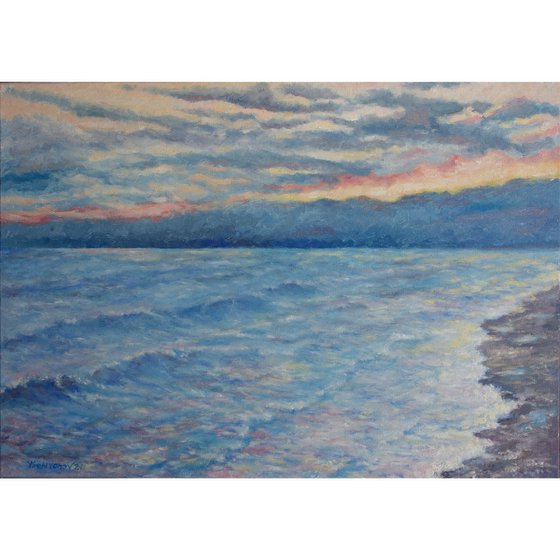 Seascape, Sea Stories - Evening on the Sea.