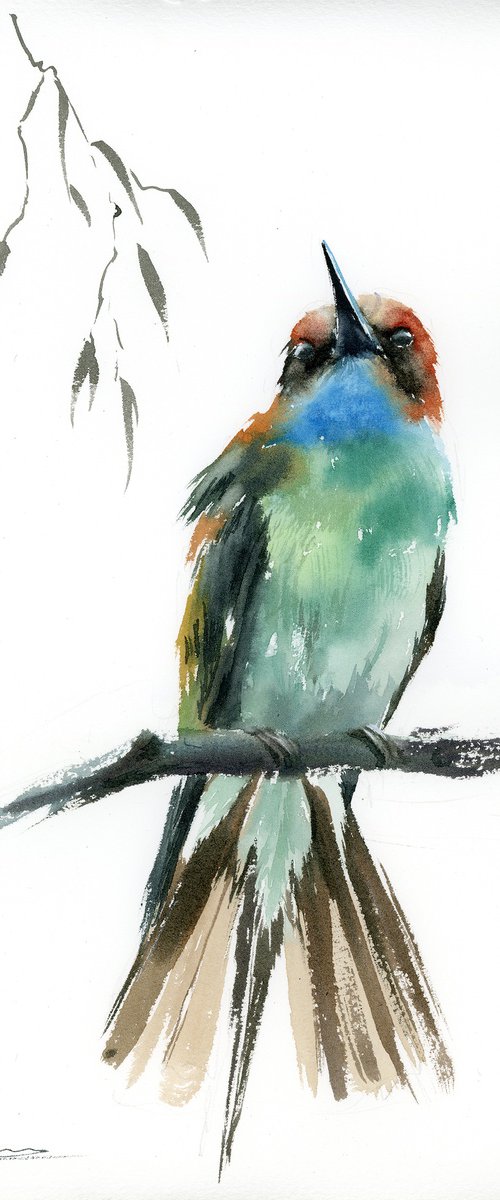 Serenade of the Bee-Eater by Olga Tchefranov (Shefranov)