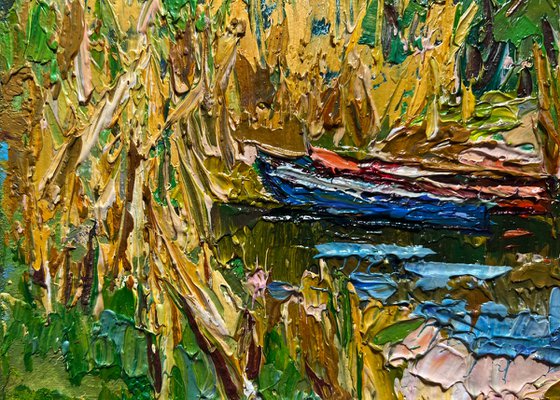 Boats on the shore