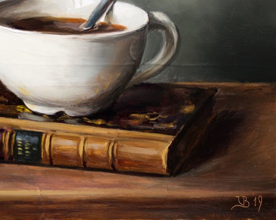Old Book and Coffee