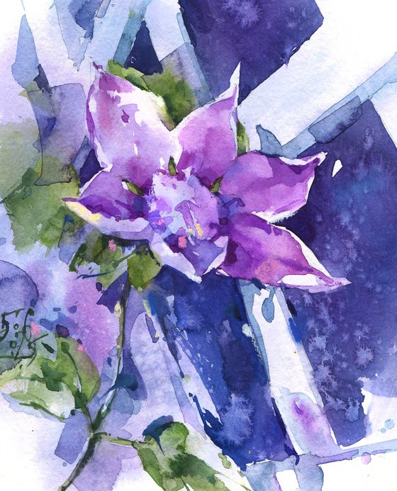 Diptych ‘Violet’