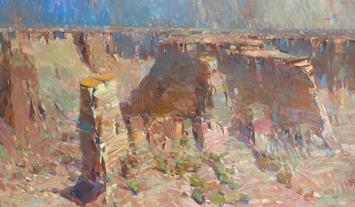Grand Canyon By Vahe Yeremyan, 71 X 43, Artwork For Sale On Artfinder