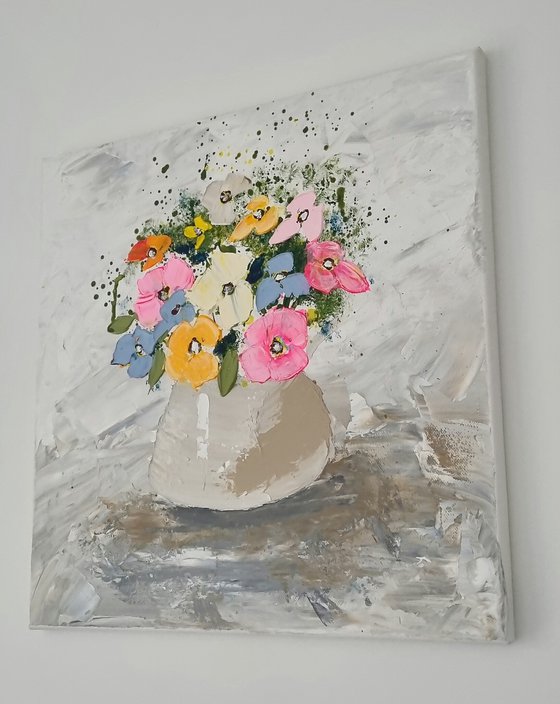 Life is a Vase full of Flowers