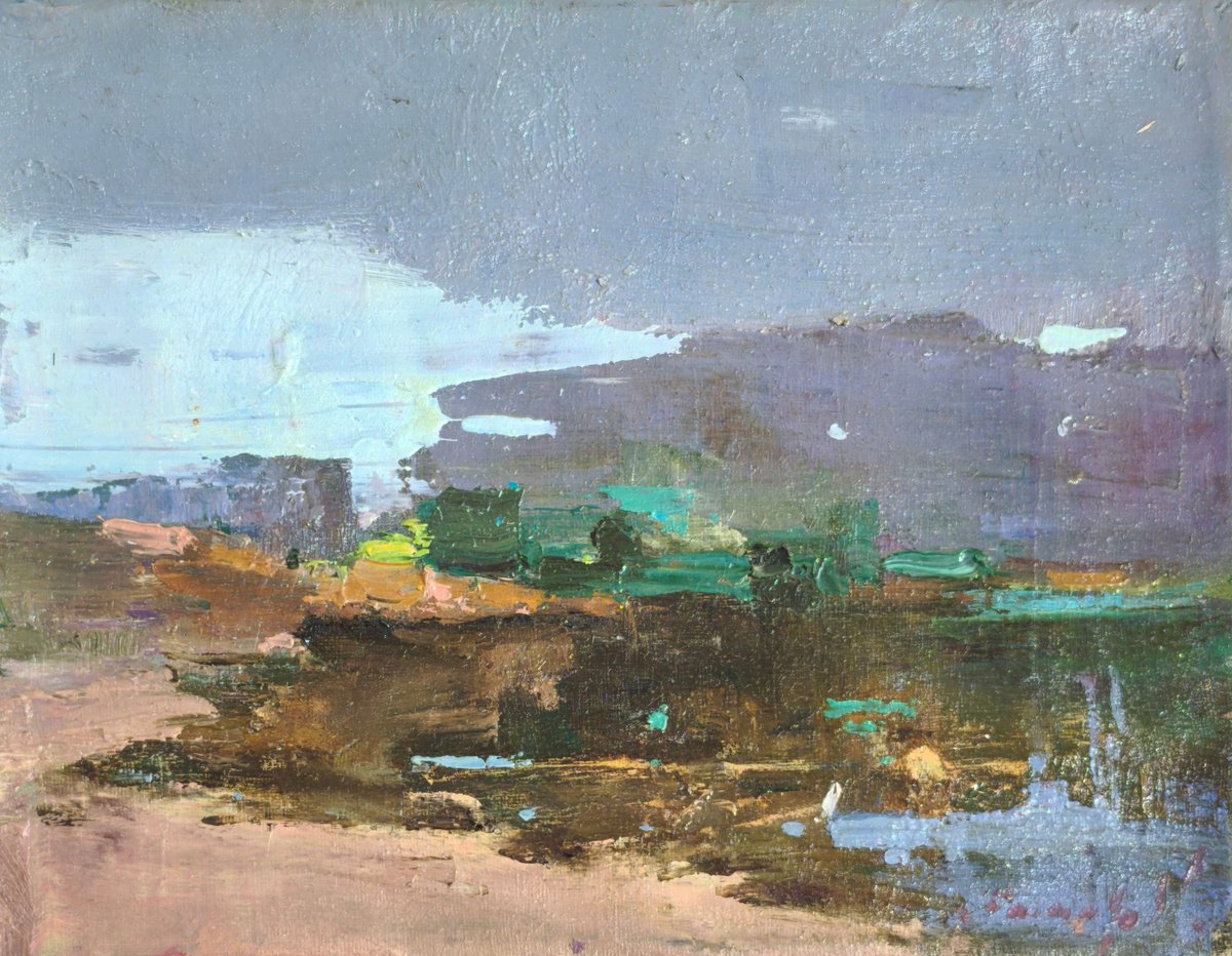 Backwater By Alexander Shandor, 9 X 7, Artwork For Sale On Artfinder