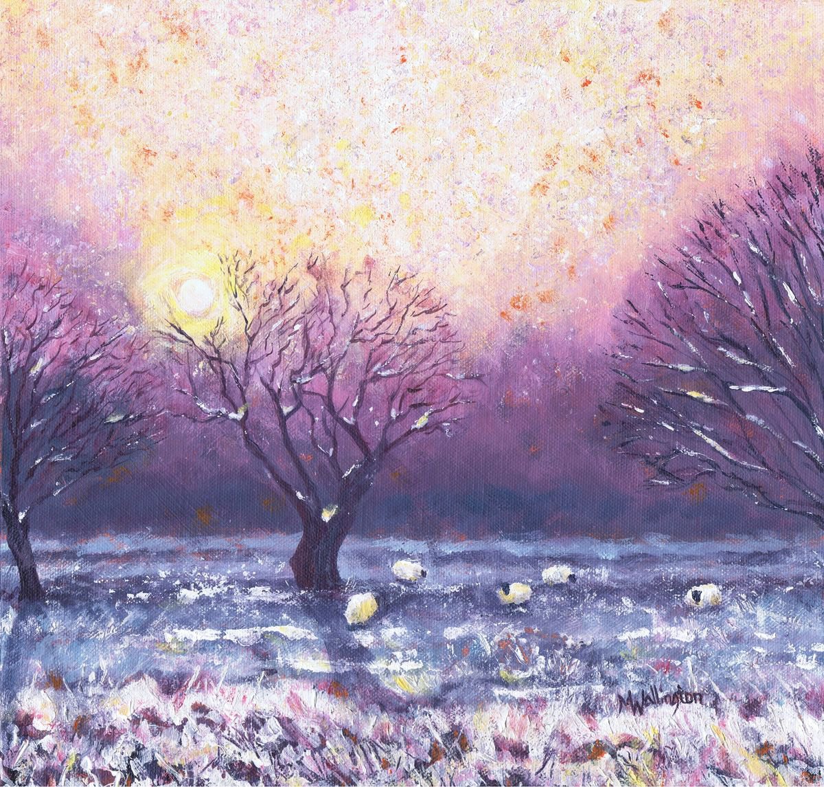 Winter Orchard by Michele Wallington