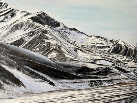 Frozen silence - landscape