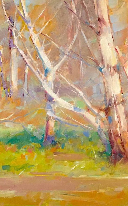 Fall, Landscape, Original oil painting, One of a kind Signed by Vahe Yeremyan