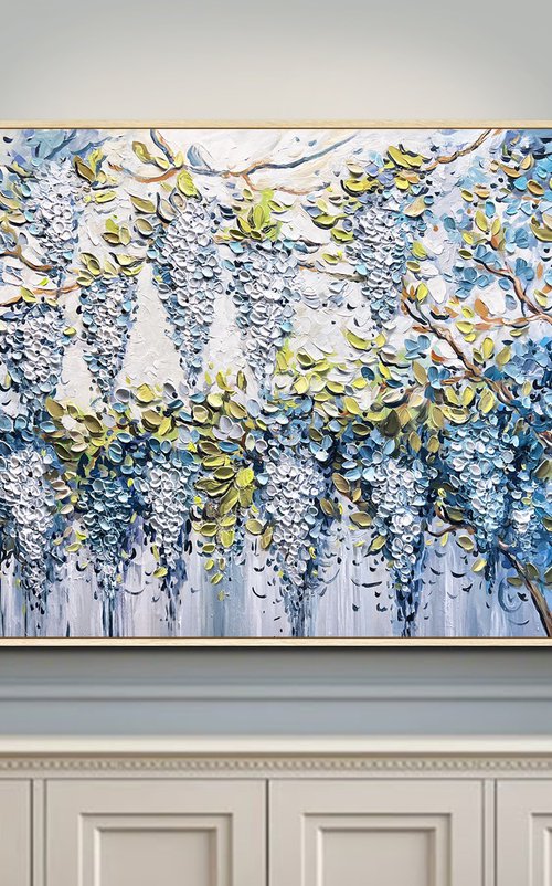 Blue Wisteria by Lana Guise