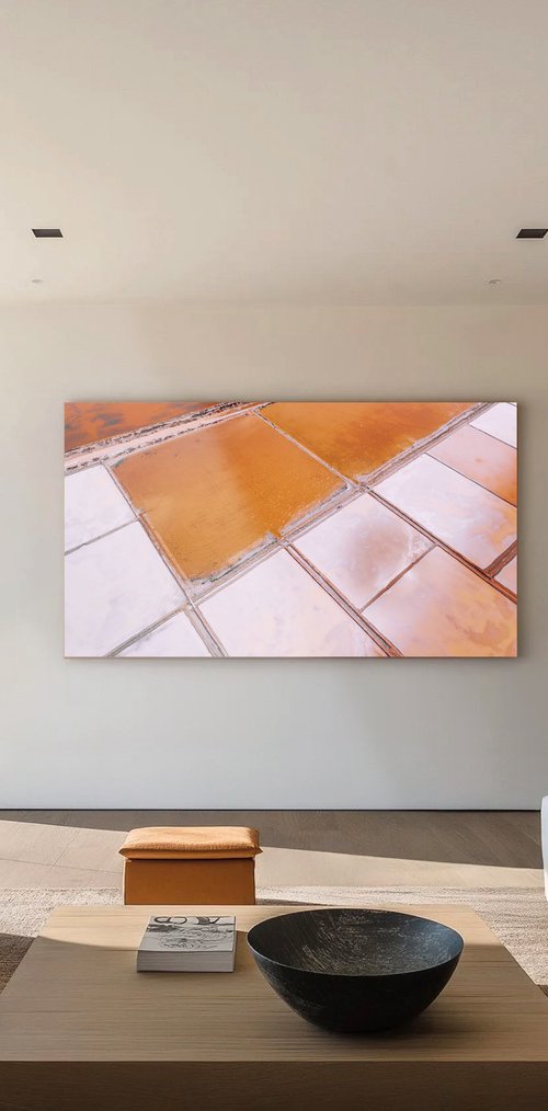 Abstract Salt Evaporation Ponds by Serge Horta