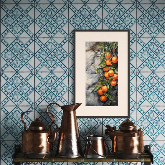 Whispers Through the Wall - Oranges