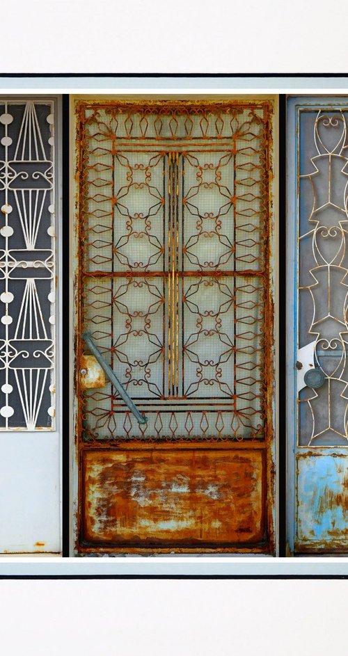 Kefalonia Greece Doors one by Robin Clarke