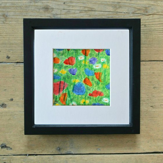 Meadow Flowers 4 - Watercolour, small gift idea