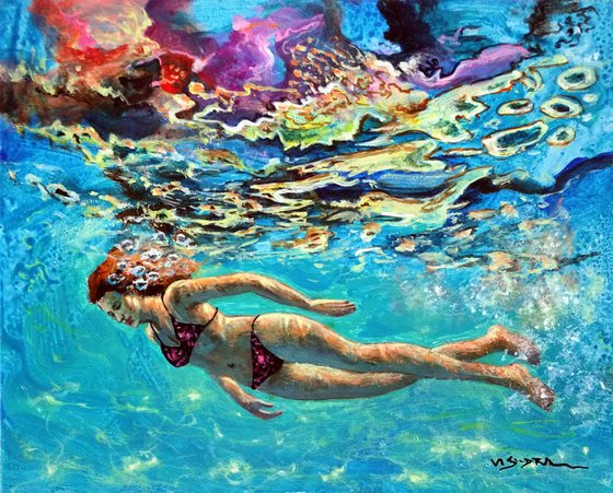 Girl swimming41